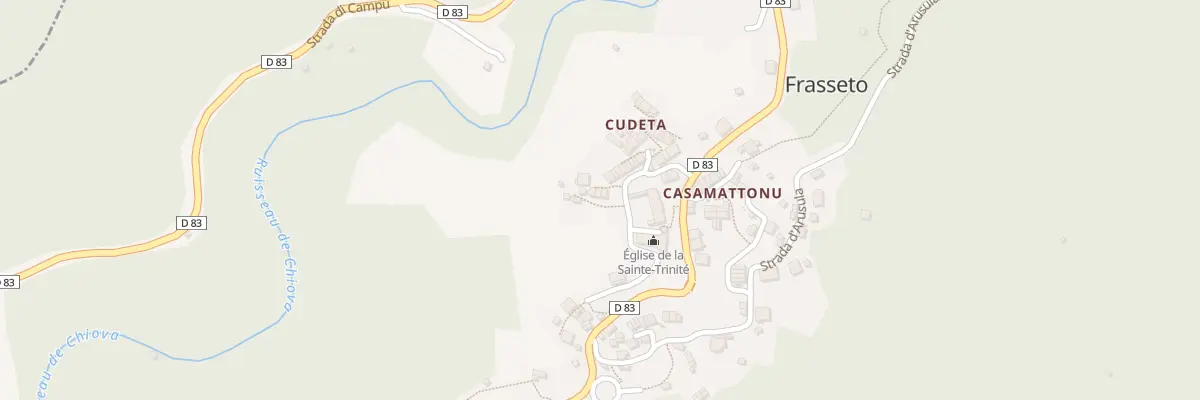 Plan du 5034 Casanova à Frasseto