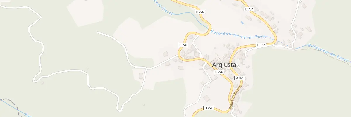 Plan du 5097 Lecci Tondi à Argiusta-Moriccio