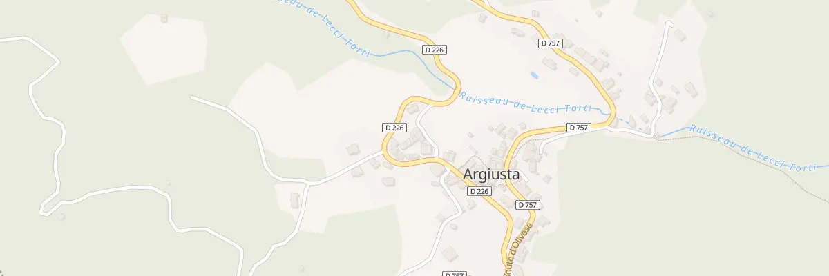 Plan du 5086 Caitucoli à Argiusta-Moriccio