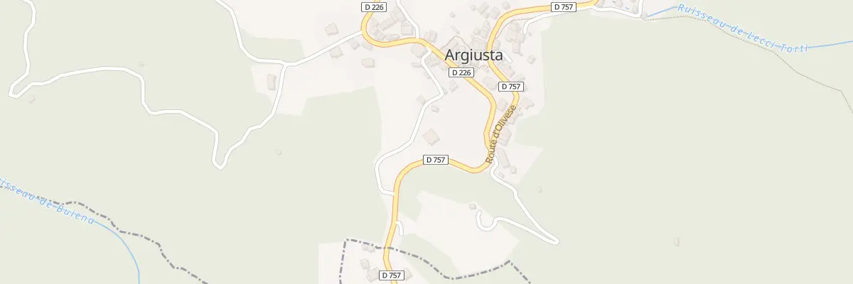 Plan du 5098 Diganaccio à Argiusta-Moriccio