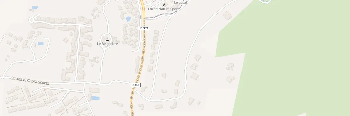Plan du 27 Qua Piaghja Di l’Osari à Palasca