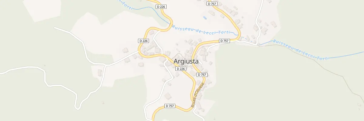 Plan du 5065 Pesta Sale à Argiusta-Moriccio
