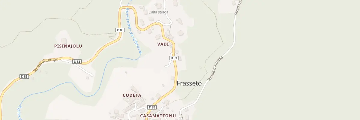 Plan du 5088 Mariaccia à Frasseto