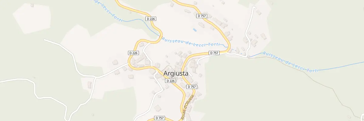 Plan du 5060 Argiusta à Argiusta-Moriccio