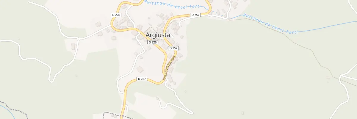 Plan du 5047 Basa à Argiusta-Moriccio