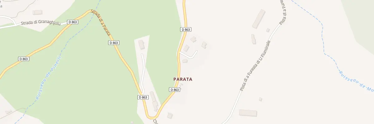 Plan du 340 Chioso Nuovo à Olmi-Cappella