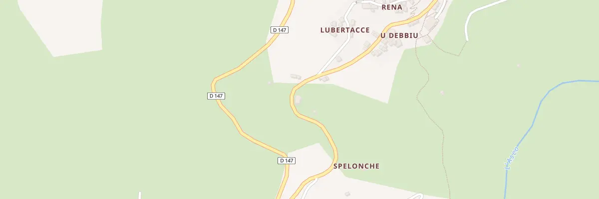 Plan de Petrajo à Asco