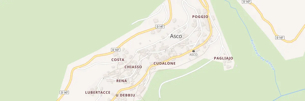 Plan du 5082 Calanche à Asco