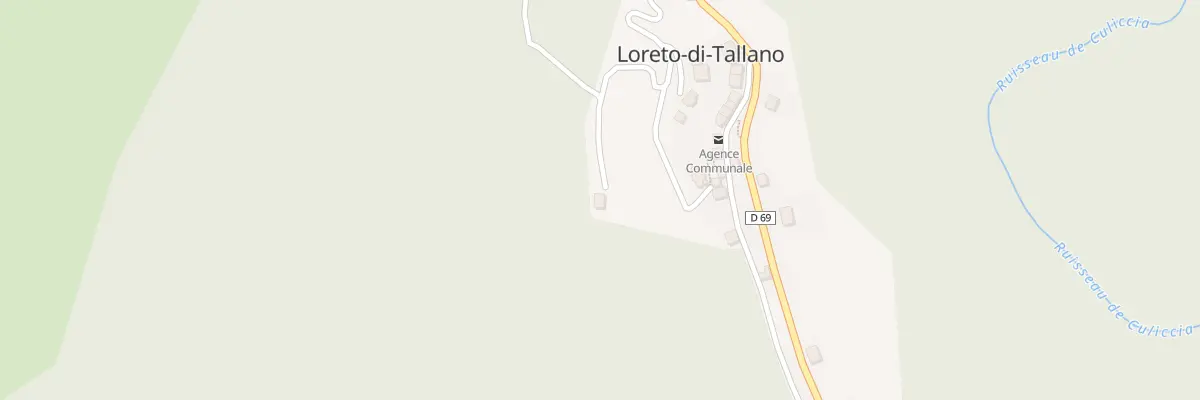 Plan du 5020 Pisciarella à Loreto-di-Tallano