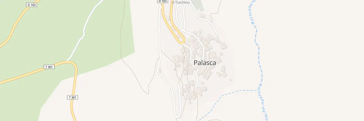 Plan du 31 Qua A Cima à Palasca