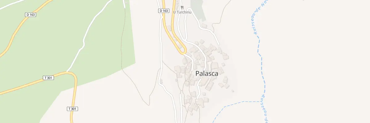 Plan du 38  à Palasca