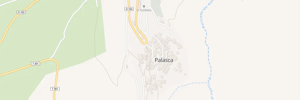 Plan du 40  à Palasca