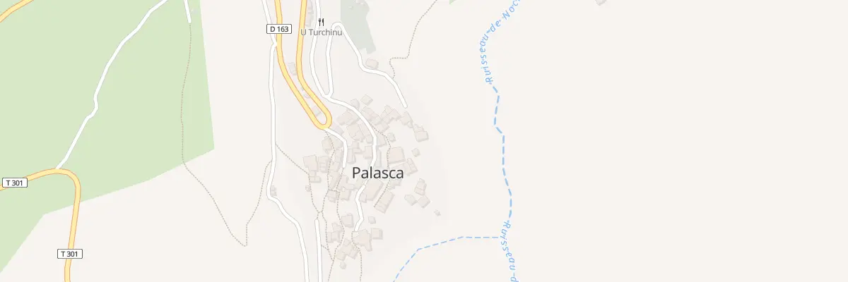 Plan du 111 Qua U Fondu à Palasca
