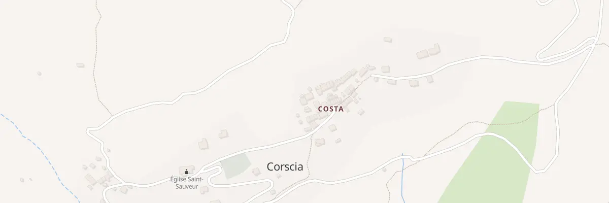 Plan du 5003 Costa à Corscia