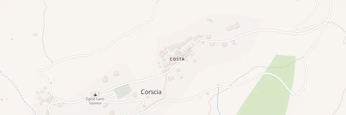 Plan du 5013 Costa à Corscia