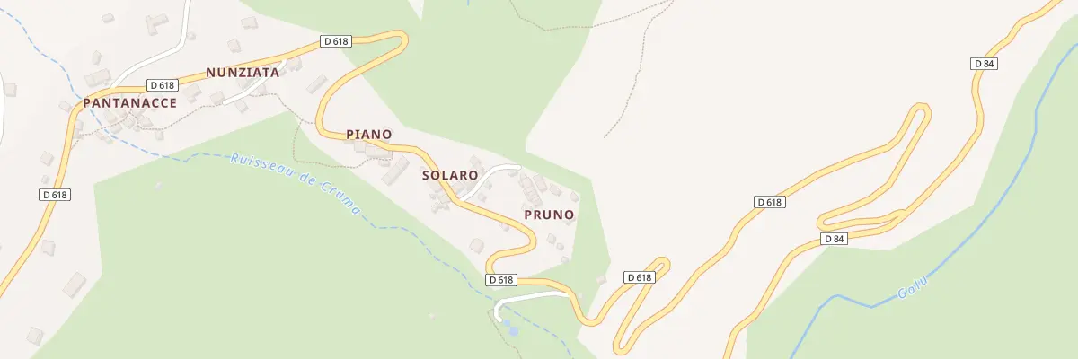 Plan du 5052 Pruno à Corscia