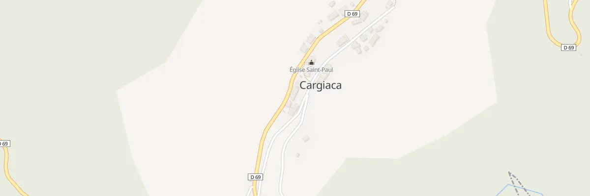Plan du 5018 Cantone à Cargiaca
