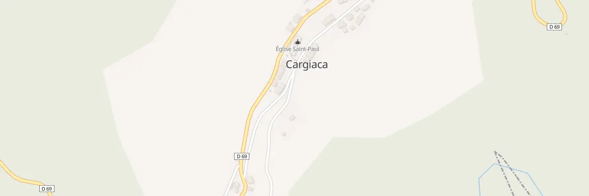 Plan du 5064 Cantone à Cargiaca