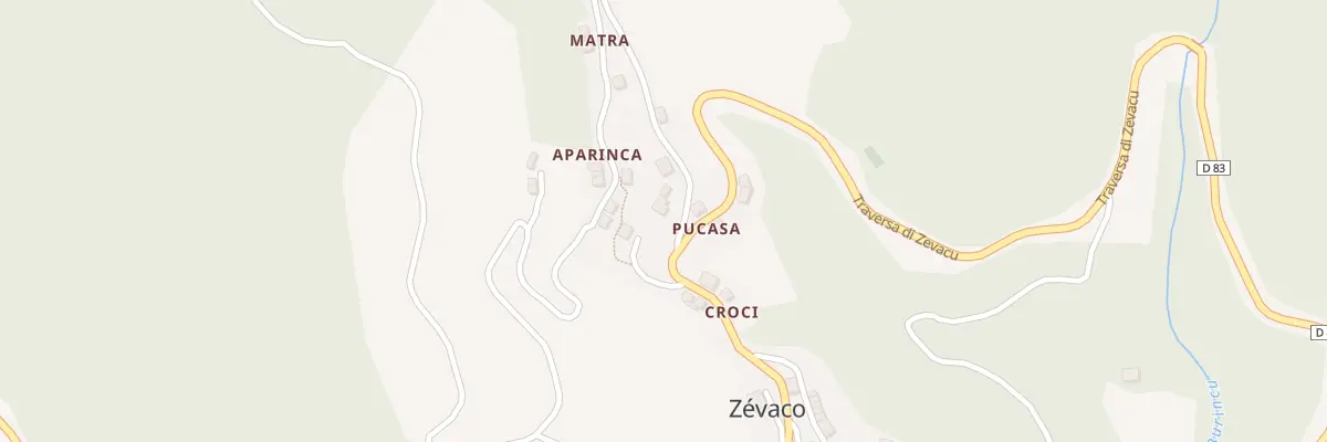 Plan du 5063 Pucasa à Zévaco