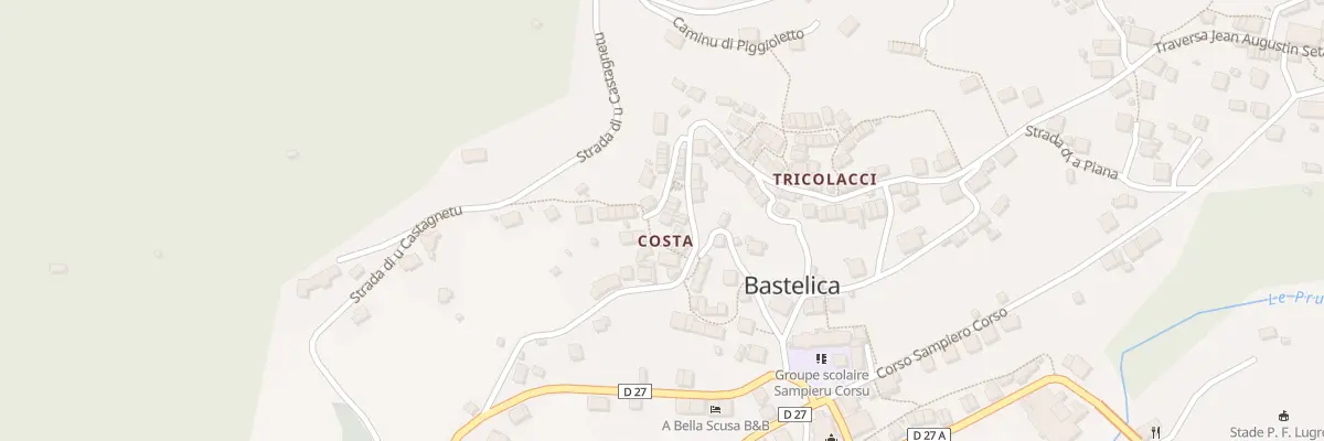 Plan du 5106 Costa à Bastelica