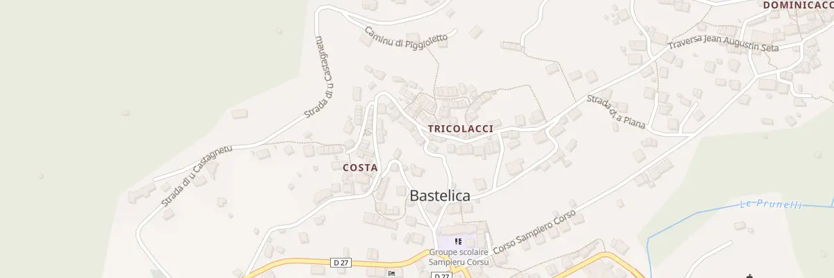 Plan du 5094 Tricolacci à Bastelica