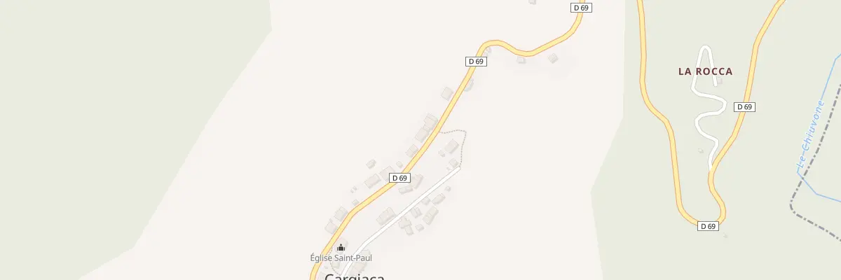 Plan du 5059 Piano à Cargiaca