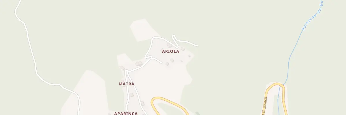 Plan du 5055 Ariola à Zévaco