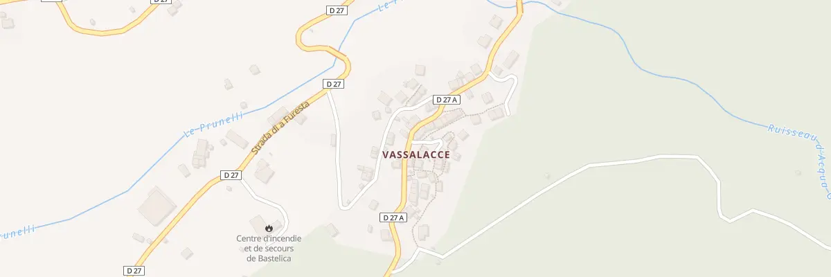 Plan du 5462 Vassalacce à Bastelica