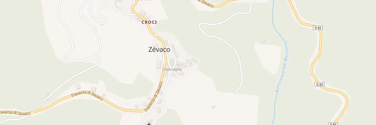 Plan du 5026 Poggio à Zévaco