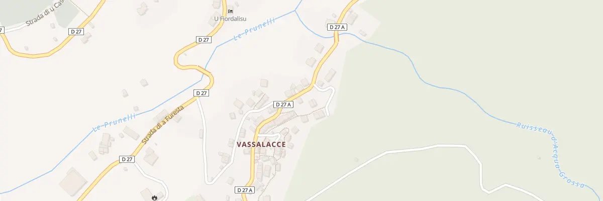 Plan du 5478 Vassalacce à Bastelica