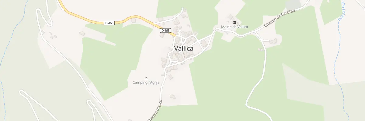 Plan du 5043 Vallica à Vallica