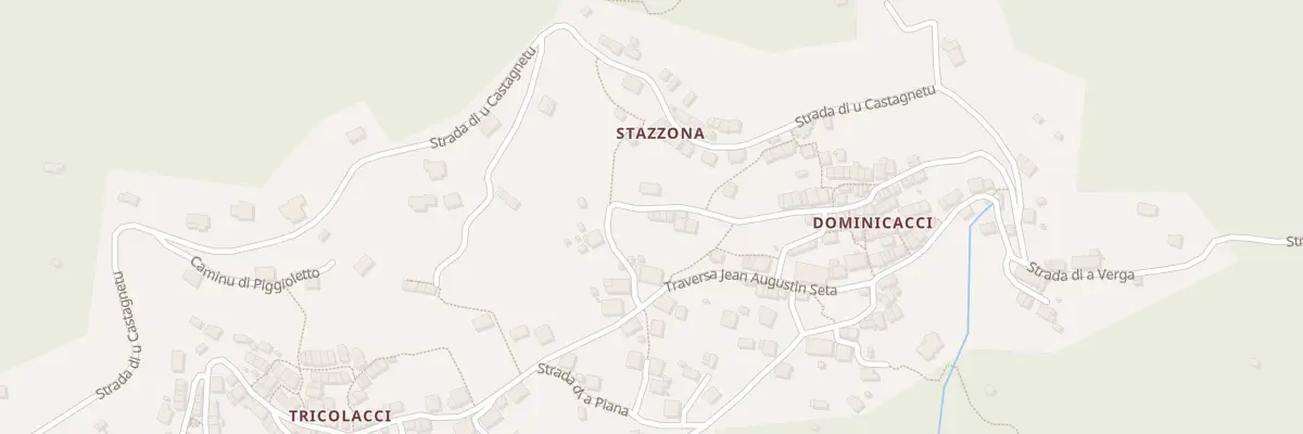 Plan du 5256 Razzolani à Bastelica