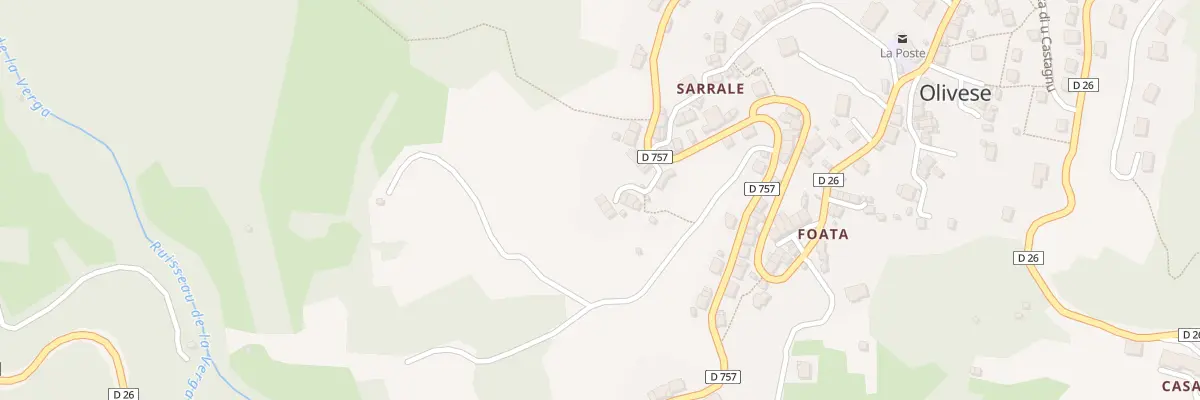 Plan du 5010 Curti à Olivese