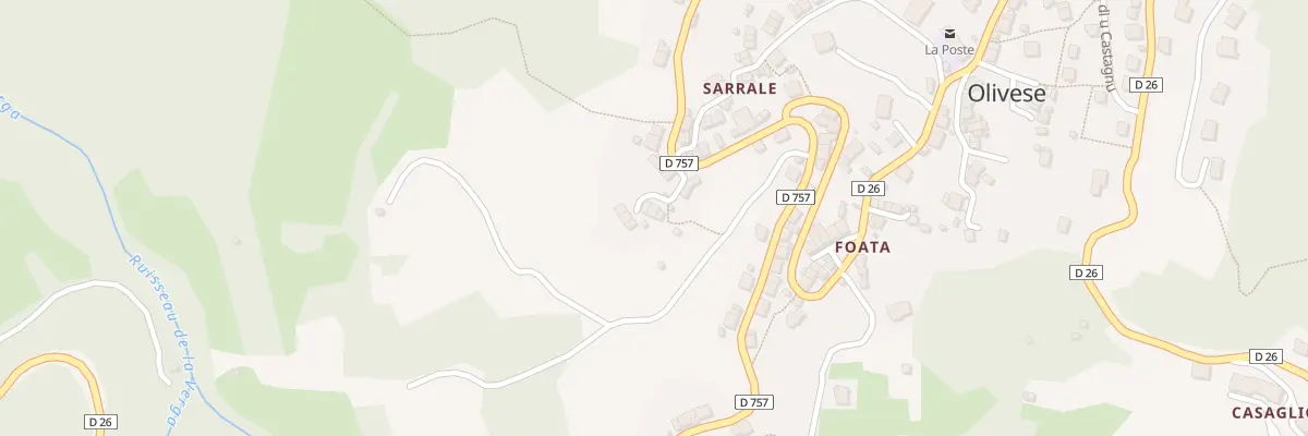 Plan du 5012 Curti à Olivese
