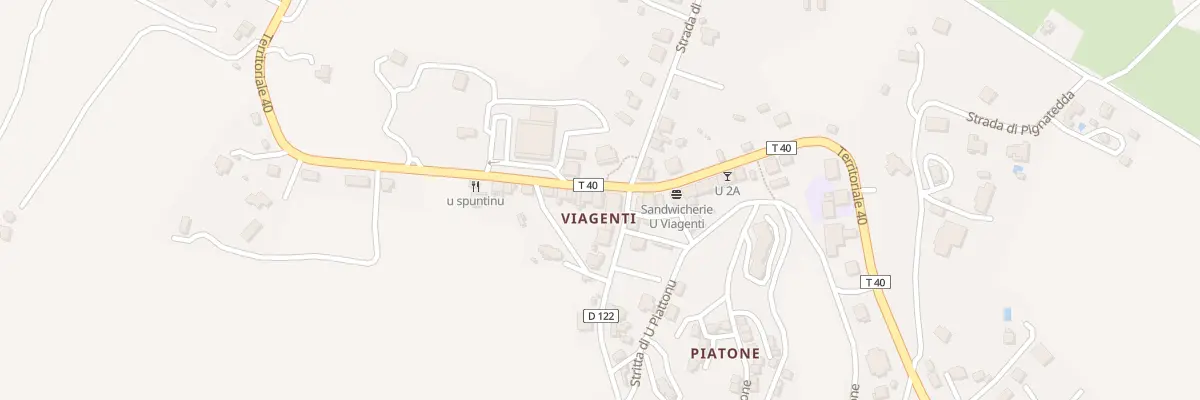 Plan du 5014 Viagenti à Pianottoli-Caldarello