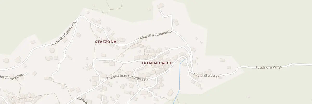 Plan du 5311 Dominicacci à Bastelica