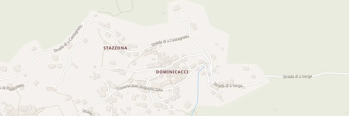Plan du 5307 Dominicacci à Bastelica