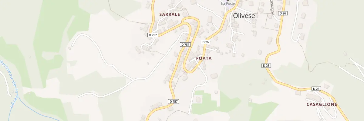 Plan du 5120 Valdo d’A Costa à Olivese