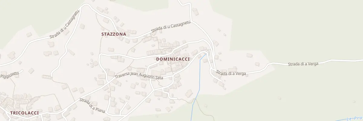 Plan du 5356 Dominicacci à Bastelica