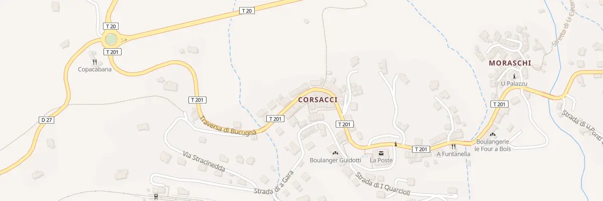 Plan du 5037 Corsacci à Bocognano