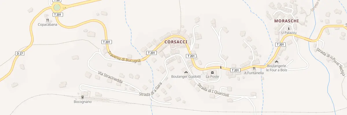 Plan du 5070A Corsacci à Bocognano