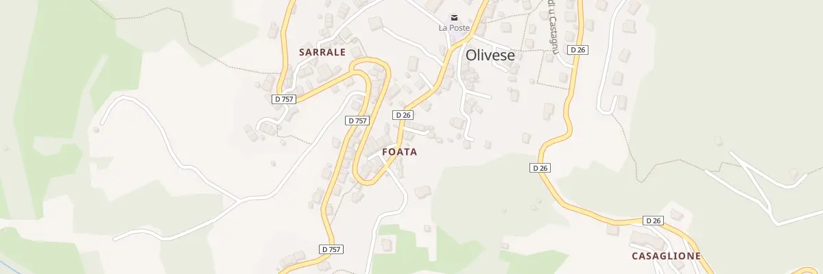 Plan du 5103 Correntina à Olivese