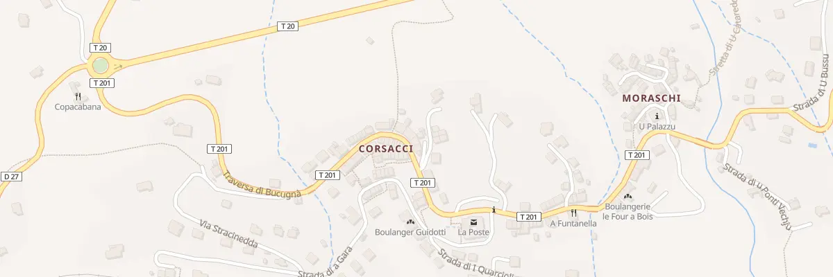 Plan du 5019 Corsacci à Bocognano