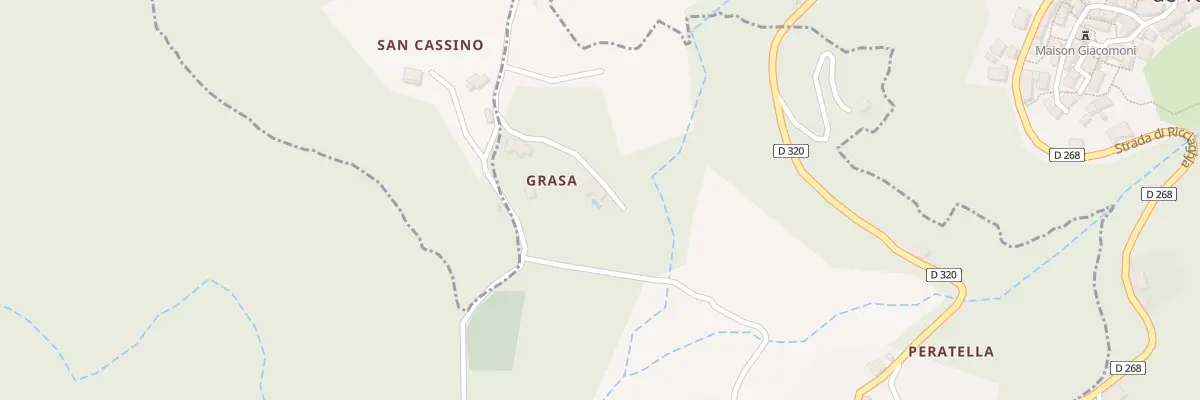Plan du 6002 Torriaggio à Olmiccia