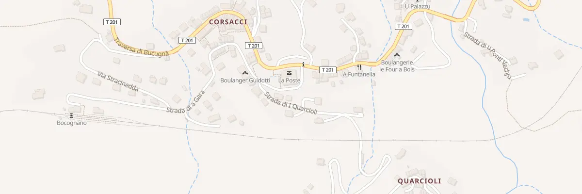 Plan du 5082 Carruggio à Bocognano