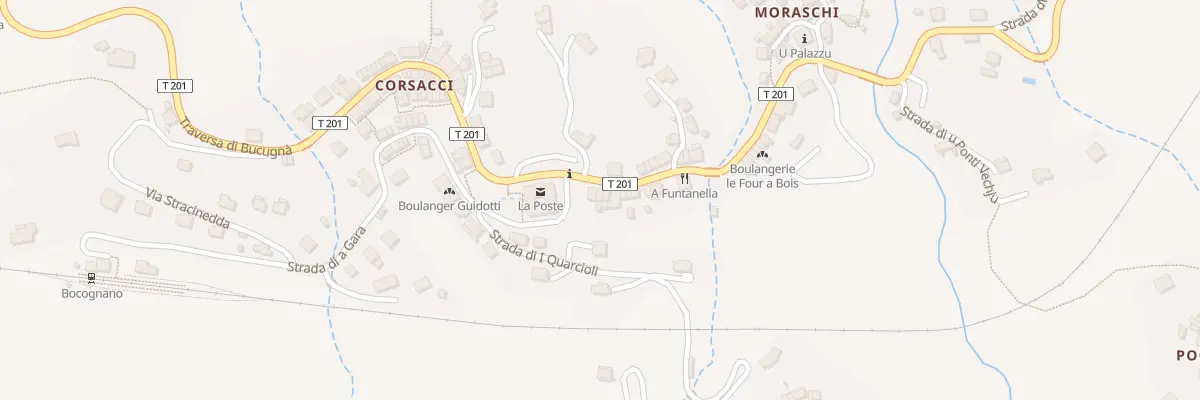 Plan du 5086 Colletta à Bocognano