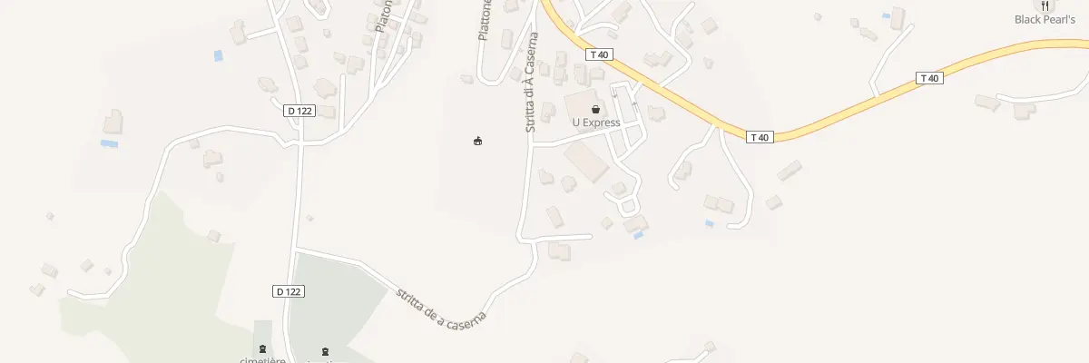 Plan du 5000 Chiesa à Pianottoli-Caldarello