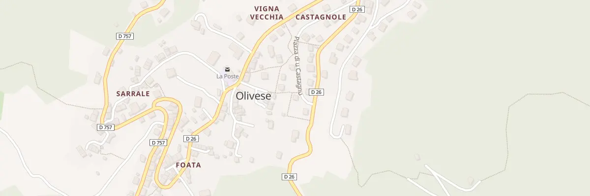 Plan du 5163 Valdo à Olivese