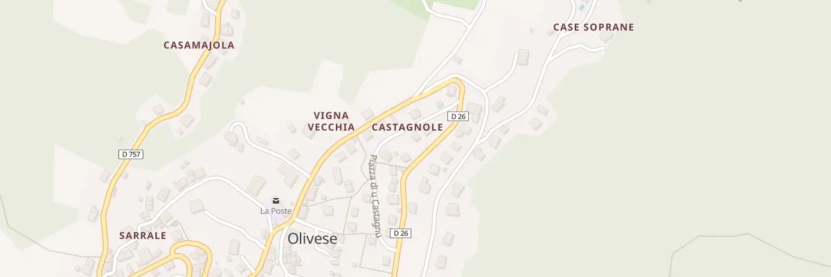 Plan du 5144B Valdo à Olivese