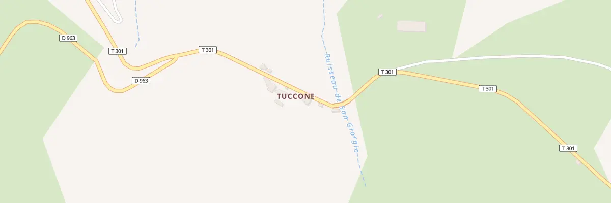 Plan du 5097 Toccone à Palasca